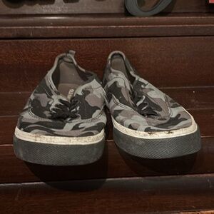 Camouflage Slip-On Sneakers